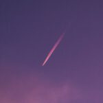 Amateur Astronomy - sky sunset airplane flight background wallpaper