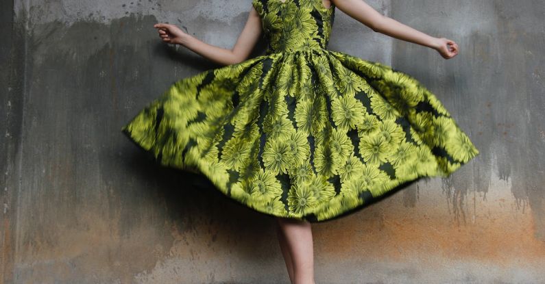 Dress - Photo of a Woman Wearing Green Dress