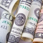 Finances - Rolled 20 U.s Dollar Bill